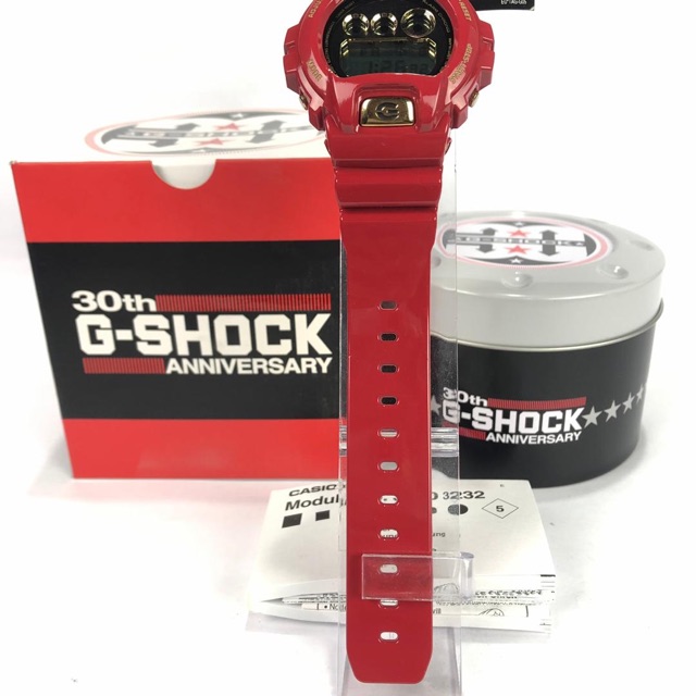 Casio G-Shock 30th Anniversary Designed By Eric Haze Red Gold DW