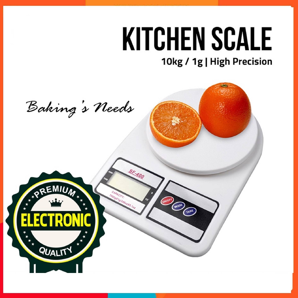 Penimbang Timbang Berat Digital Kitchen Tools Elektronik Makanan L 10Kg ...