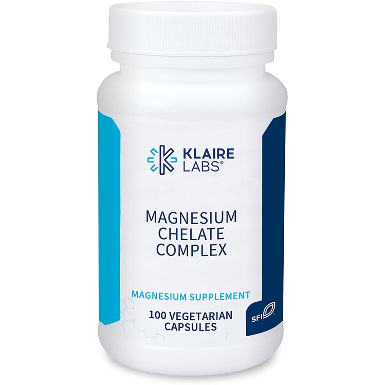 Klaire Labs Magnesium Chelate Complex Hypoallergenic & EasytoAbsorb
