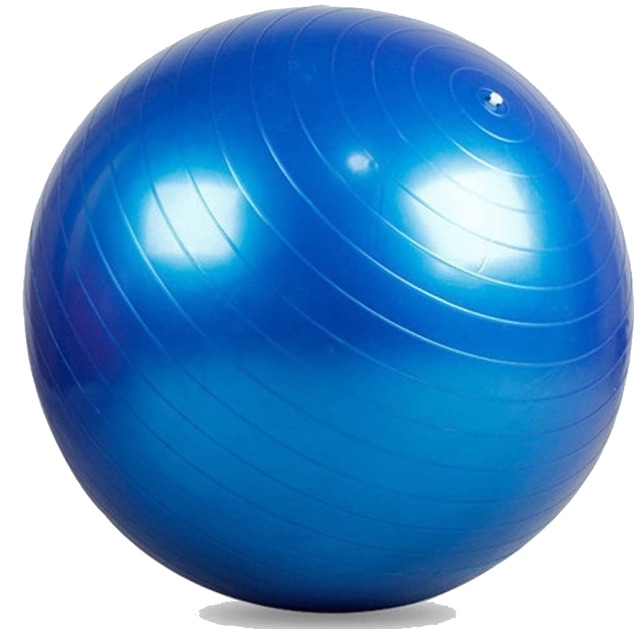 MRBORONG Bola Latihan Yoga Yoga Ball Blue Home Workout 56CM Shopee Malaysia