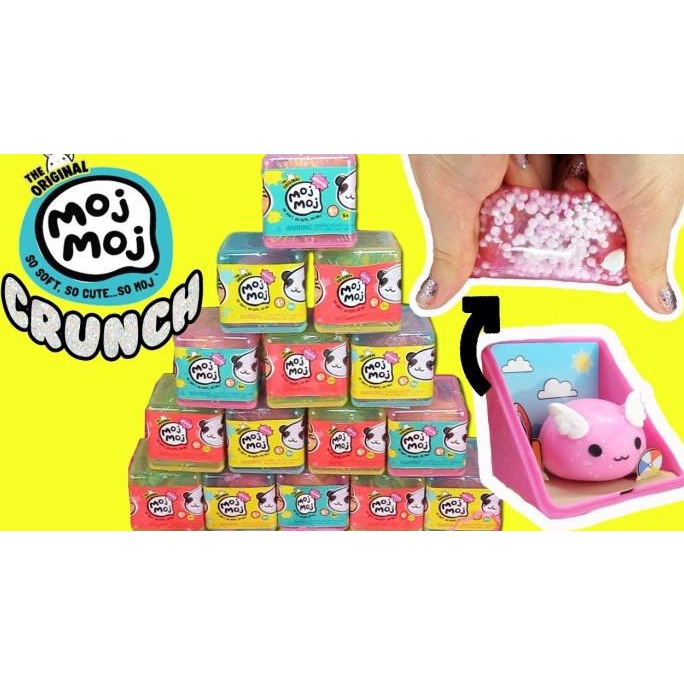 Moj Moj SQUISHY BOX Moj Moj Crunch SPARKLE ORIGINAL | Shopee Malaysia