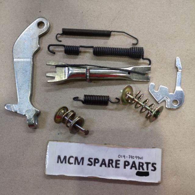 Brake shoe adjuster kit set rear proton Saga12v, iswara, wira 1.3,1.5