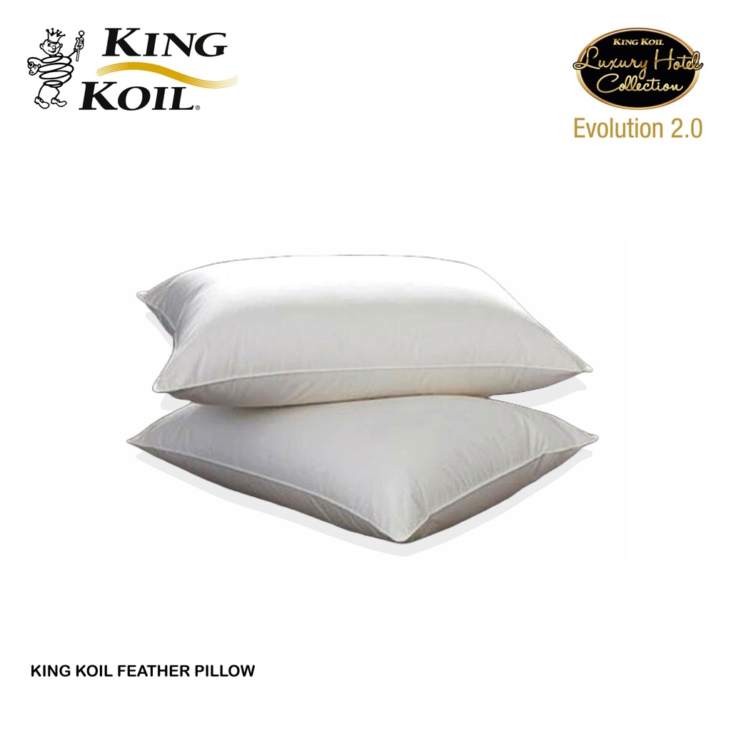 KING KOIL Feather Pillow