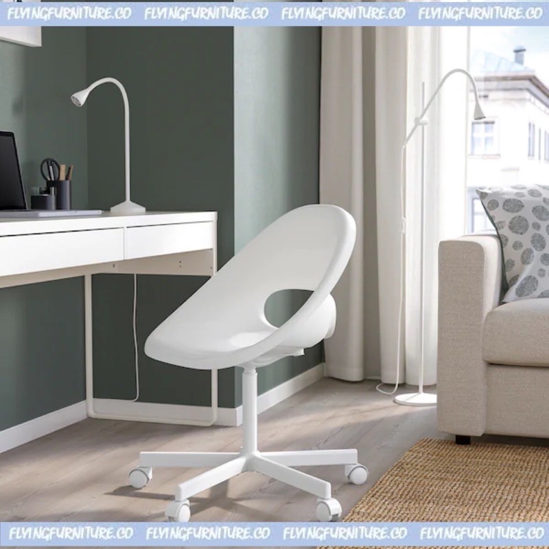 IKEA LOBERGET BLYSKAR Swivel Chair Office Study Chair Kerusi Kerja Belajar Kerusi Murah Shopee Malaysia