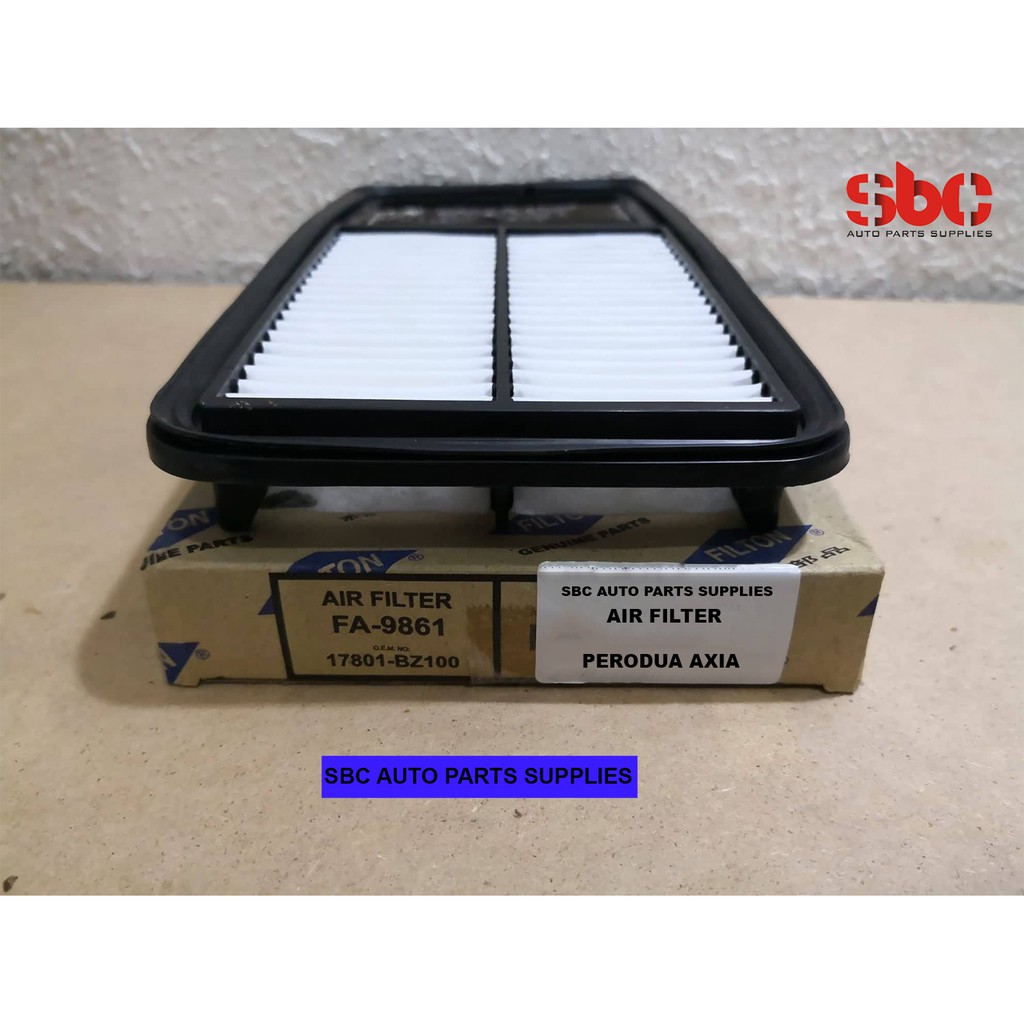 filton - PERODUA AXIA 2014 AIR FILTER (FA9861) | Shopee Malaysia