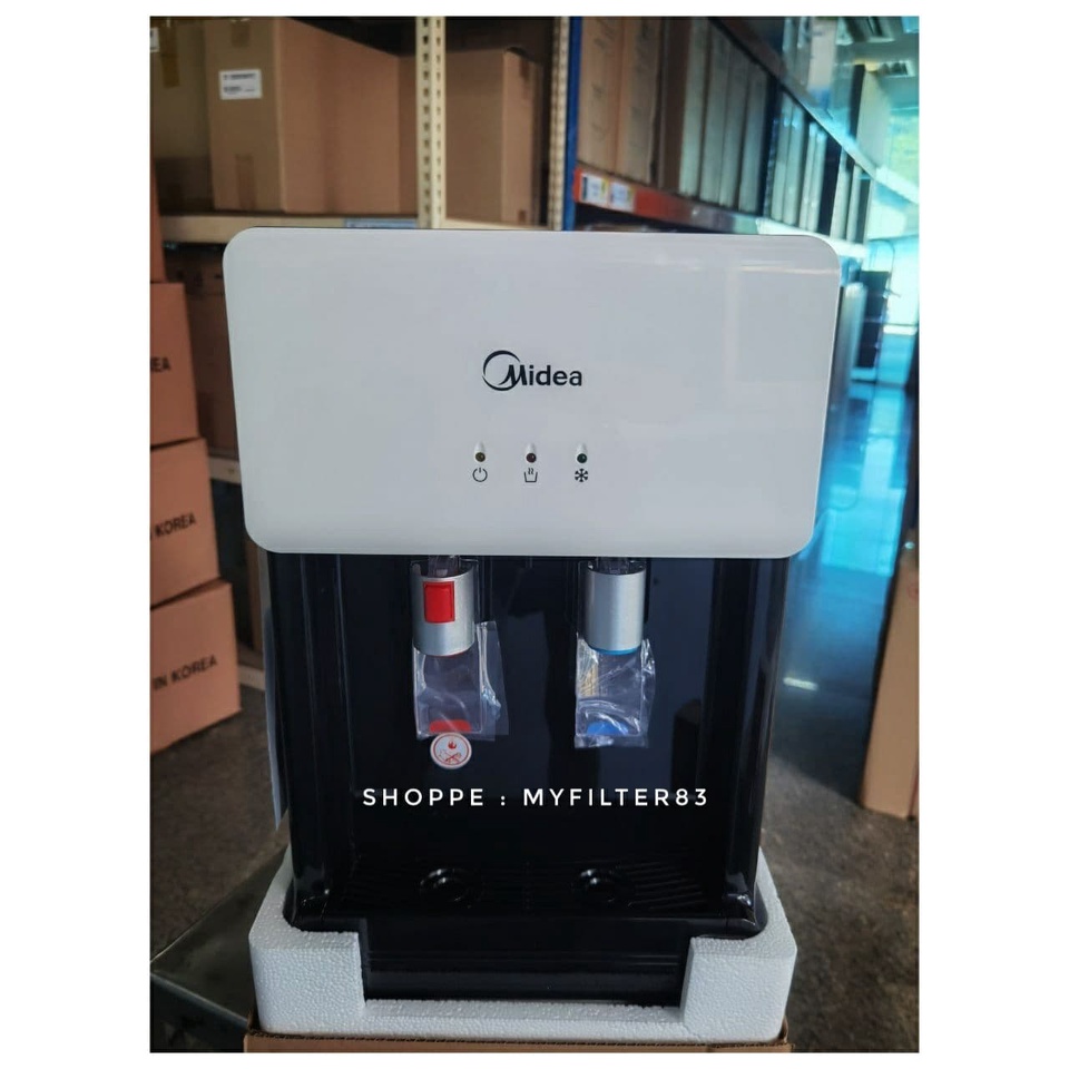 Water Dispenser MIDEA BRAND Model YL 1660T HOT & COLD With Halal Water ...