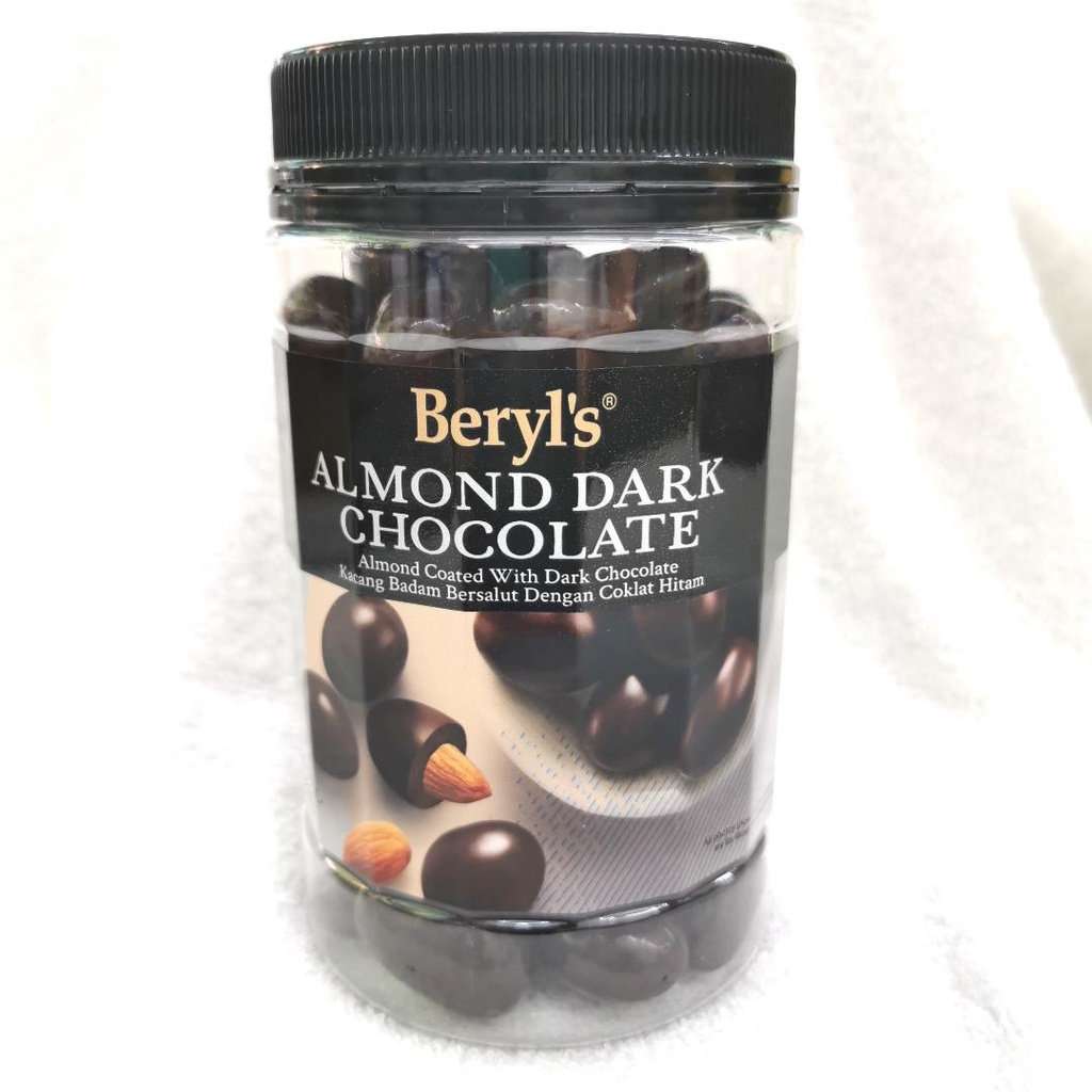 BERYL'S ALMOND CHOCOLATE JAR (GREEN TEA, BITTERSWEET, RAISIN, ALMOND ...