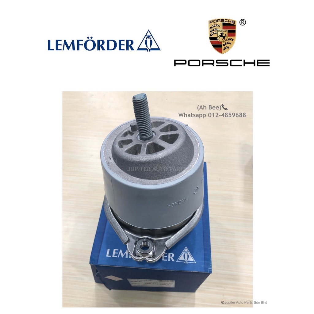 PORSCHE RIGHT ENGINE MOUNTING LEMFORDER GERMANY OEM 100% - PORSCHE ...