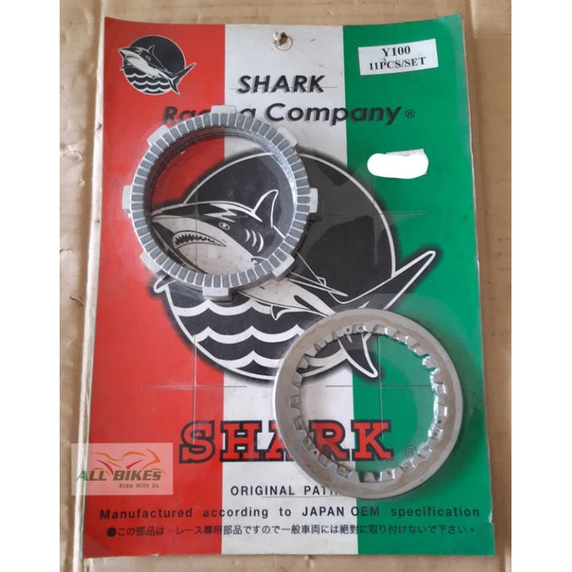 YAMAHA Y100 CLUTCH PLATE + STEEL PLATE (SHARK) Shopee Malaysia