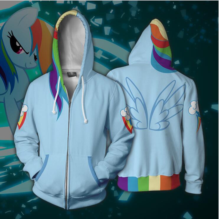 My little pony hoodie rainbow dash online