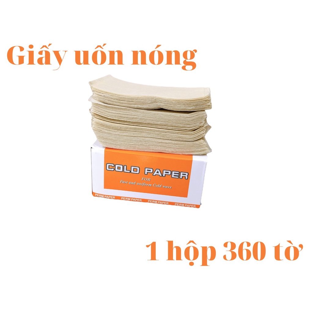 Setting hair curling paper. Standard hot curling paper. Super durable