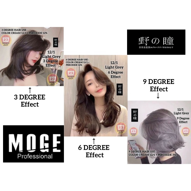 (Code:12/1)ORGANIK Professional Hair Salon Japan MOGE YETONG Colour ...