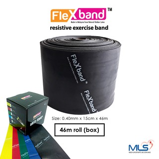 Flexband Resistive Exercise Band [46m roll]