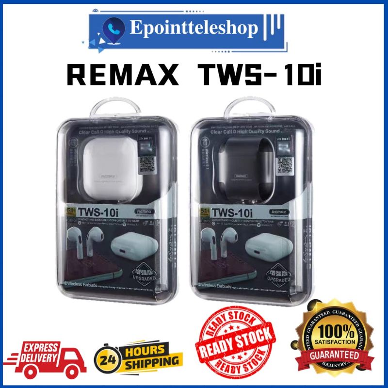 [Ready Stock] Remax TWS-10i / TWS-10 Plus Earphone Bluetooth Earphone ...