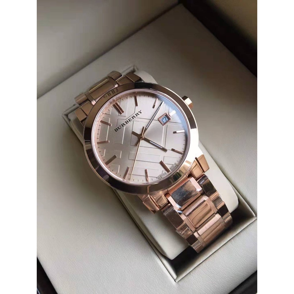 Burberry swiss quartz clearance watch