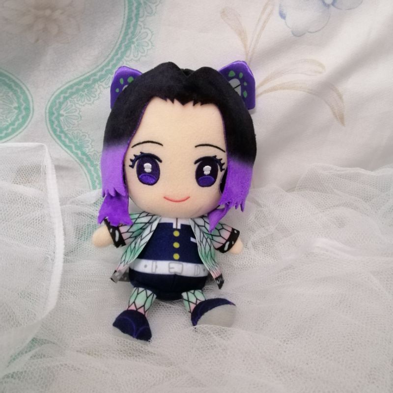 Bandai Chibi Plush Stuffed Toy Demon Slayer Kimetsu no Yaiba Shinobu ...