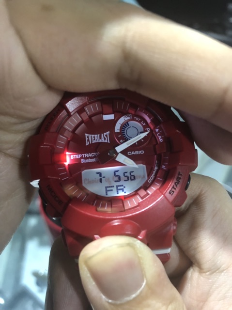 Casio G-Shock X Everlast Bluetooth Steptracker GBA-800EL-4 Casio G-Shock X Everlast Bluetooth Steptracker GBA-800EL-4