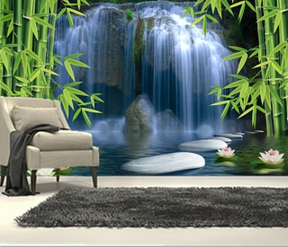 Custom wallpaper Papel de parede,Bamboo 3D chinese wallpaper murals,living  room TV sofa backdrop bedroom