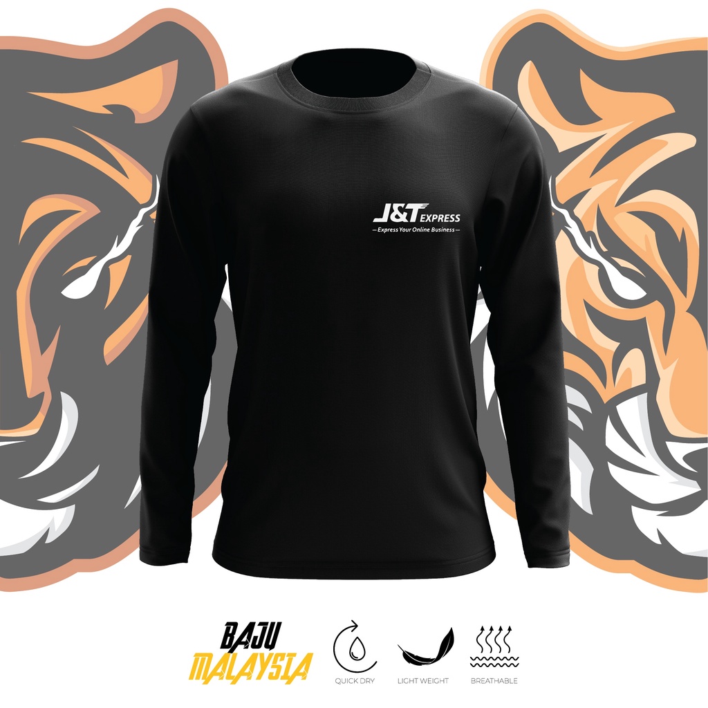 Baju Malaysia 🔥PROMOSI HEBAT🔥 GJNT J&T JT EXPRESS LONGSLEEVE BAJU ...