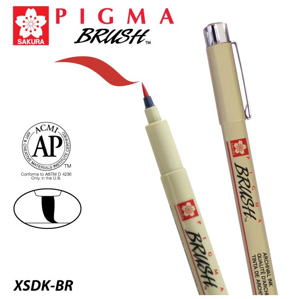 Pigma Brush Pen From Sakura Made in Japan. | Shopee Malaysia