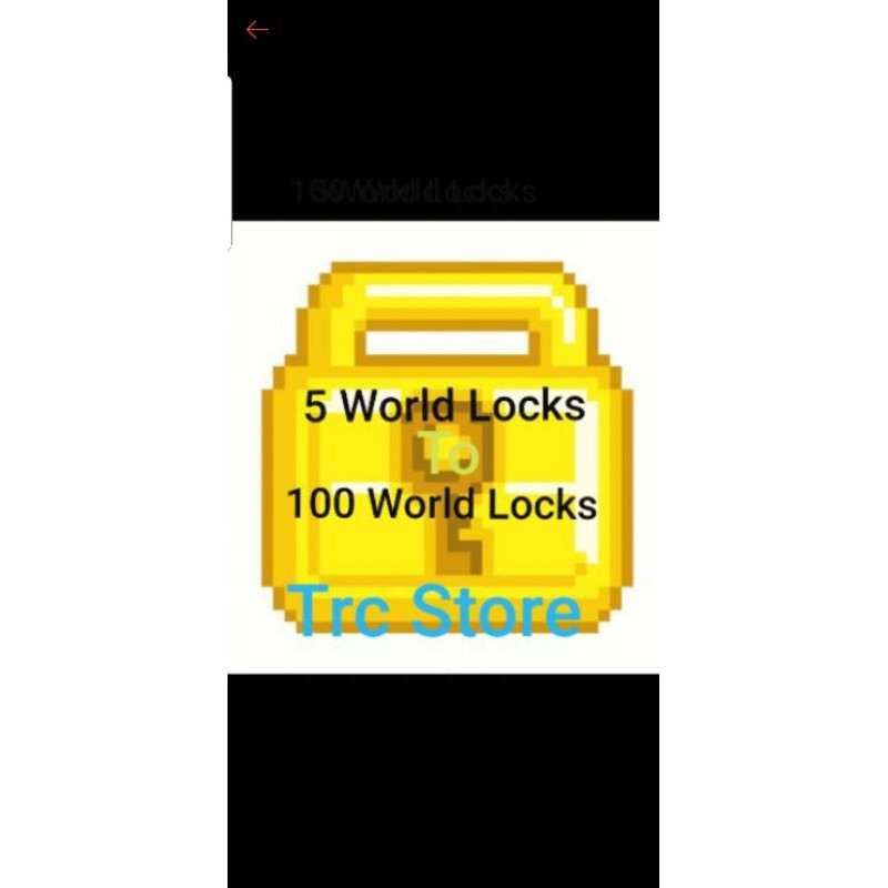 Growtopia World Lock | Shopee Malaysia