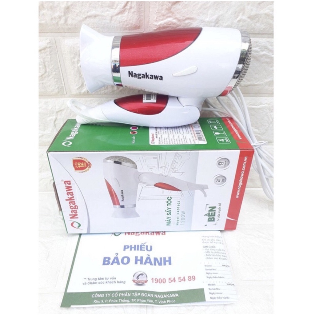 [BH 12 Months] Nagakawa Durable And Beautiful Folding Hair Dryer