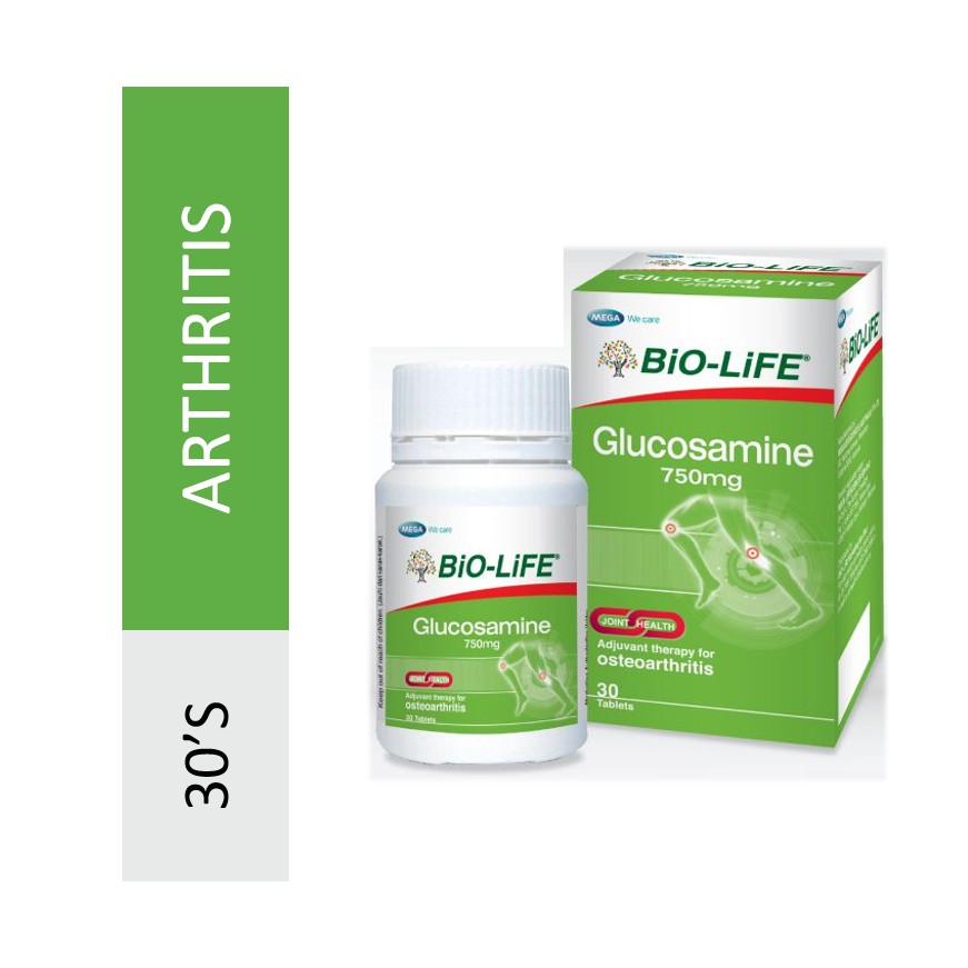 Bio-life/ biolife Glucosamine 750mg Tablet (30's/100's) (Exp: 2026 ...