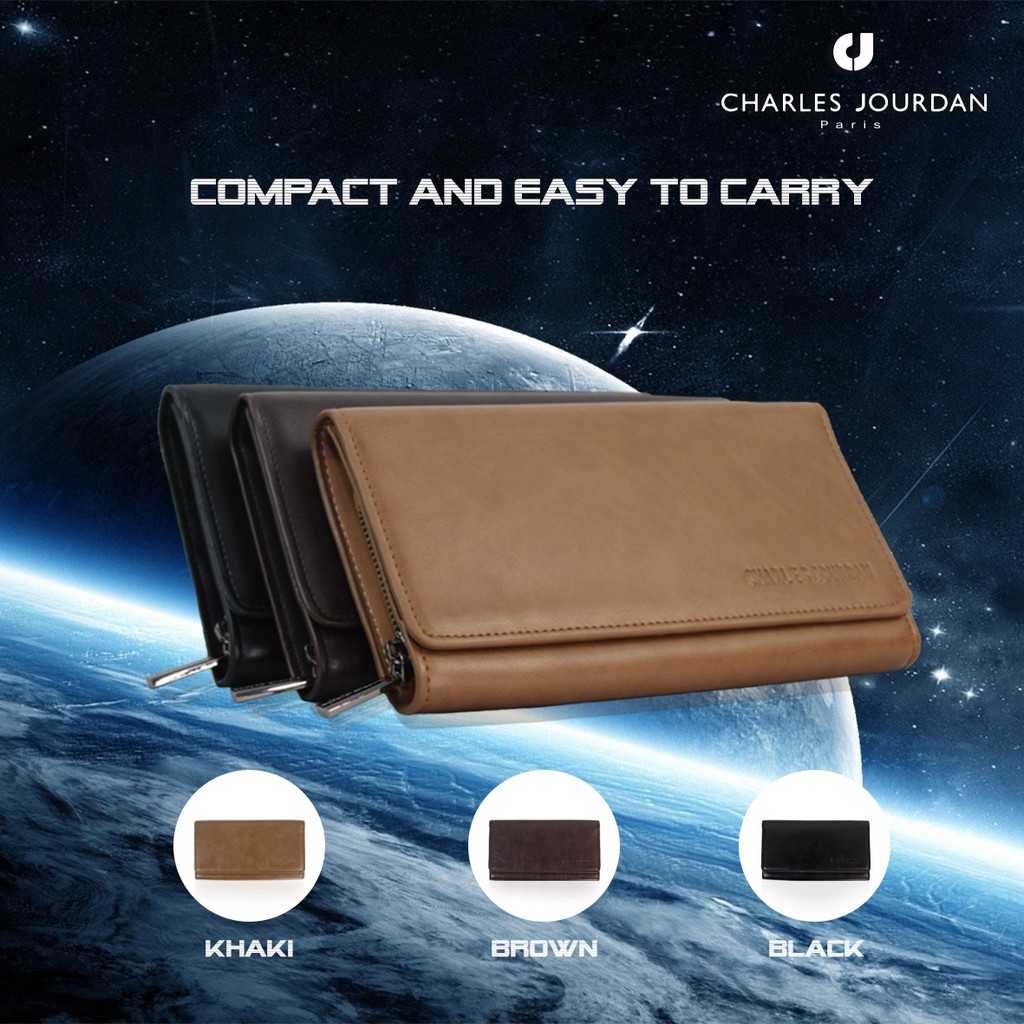 WALLET FOR MAN CHARLES JOURDAN Shopee Malaysia