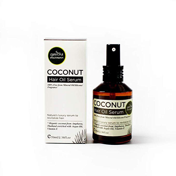 PHUTAWAN Coconut Hair Oil Serum | Shopee Malaysia