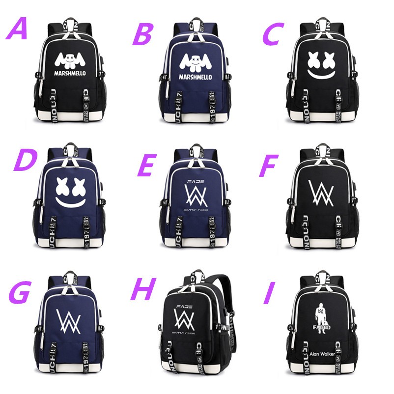 Alan walker school bag clearance