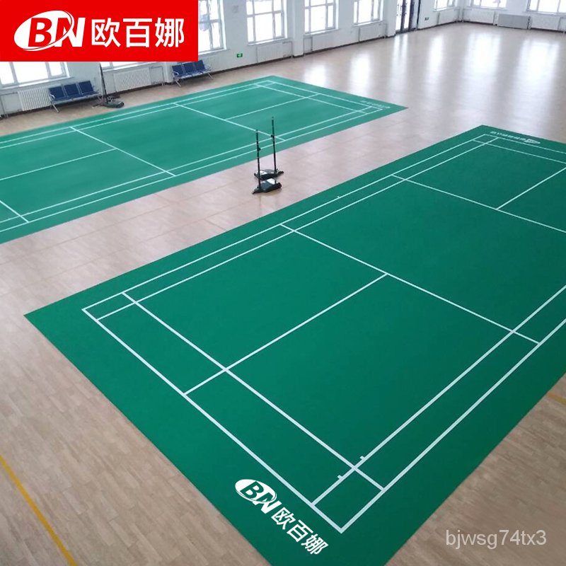 Obina Badminton Court Rubber Mat Indoor Basketball CourtpvcPlastic