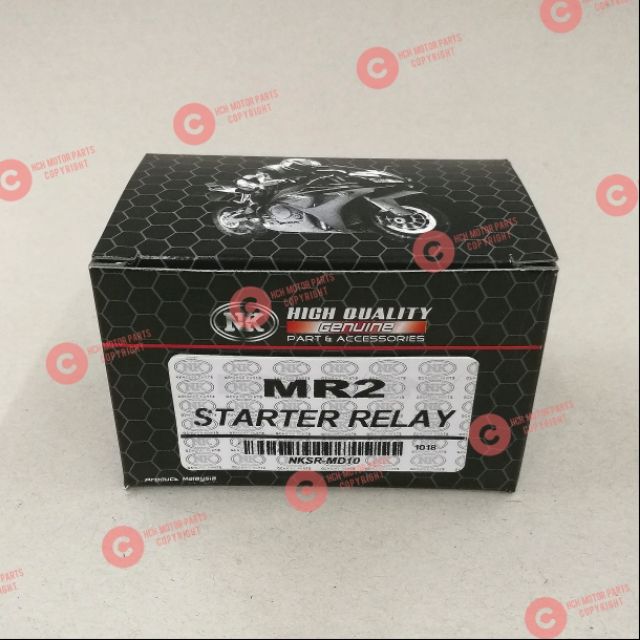 STARTER RELAY MODENAS MR2 / MR3 (NK) Shopee Malaysia