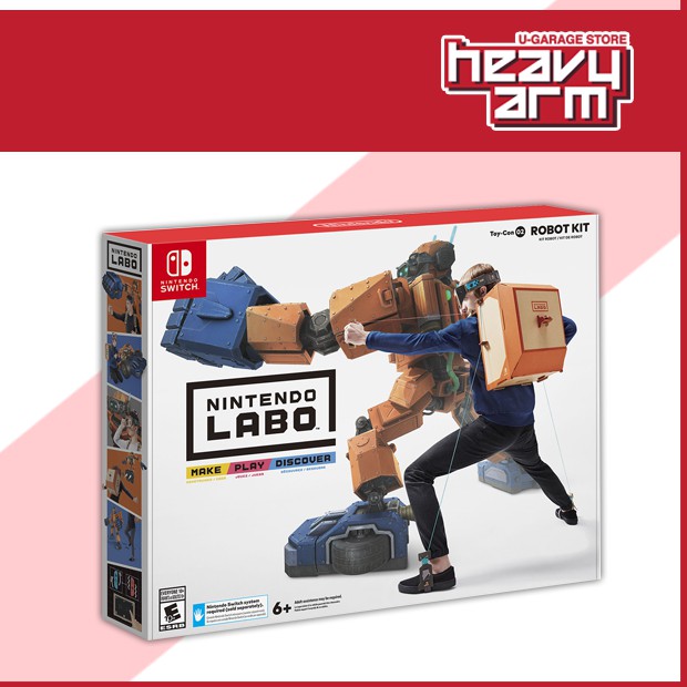 Switch labo hot sale robot kit