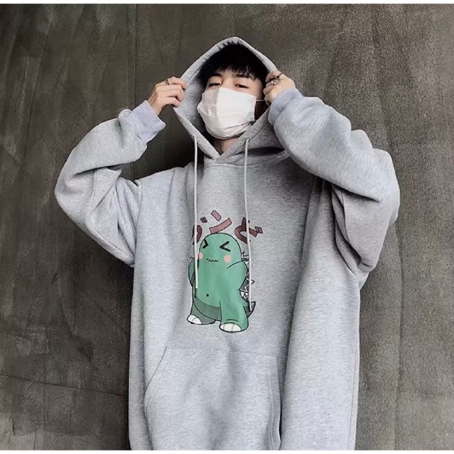 Men Pullover Hoodie Oversize Sweatshirt Fashion Casual Athletic Hoodies Closure Long Sleeve Cartoon Hoodies Shopee Malaysia