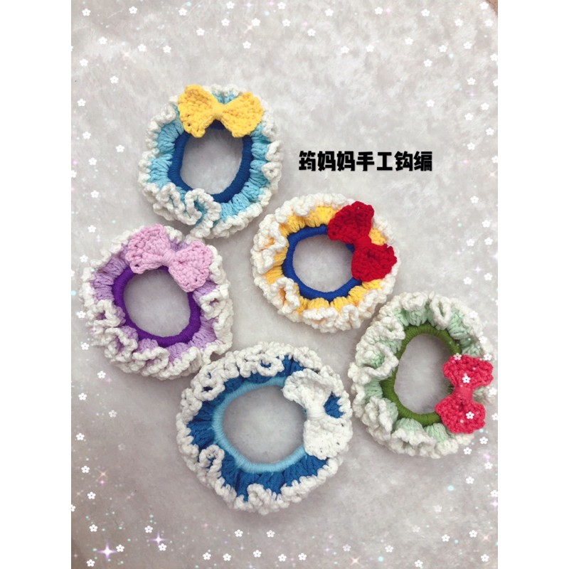 Crochet Princess Hair clips