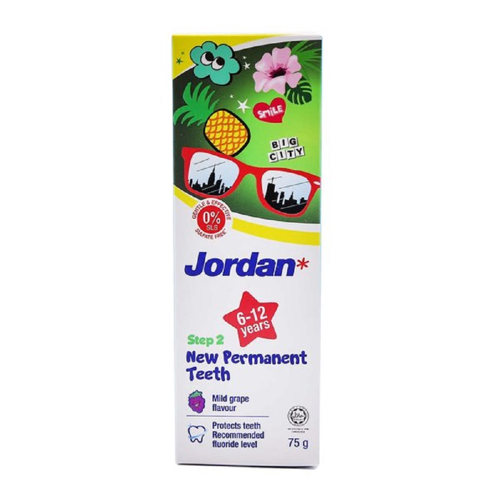 Jordan Kids Toothpaste Step 2 (75g) | Shopee Malaysia