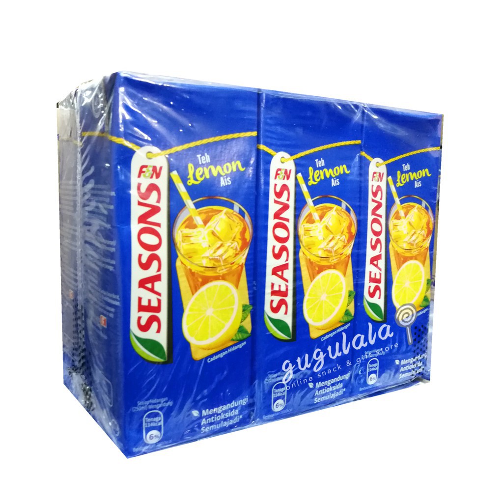 F&N Seasons Kotak Drink 6 units 250ml Shopee Malaysia