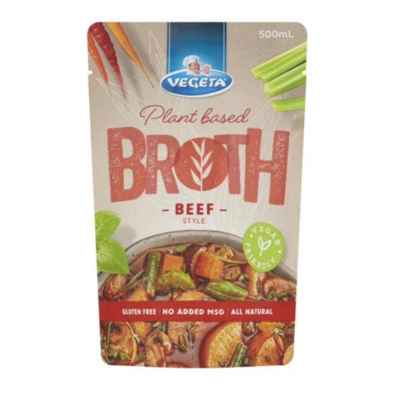 Vegeta Plant Based Chicken/Beef Broth 500ml Shopee Malaysia