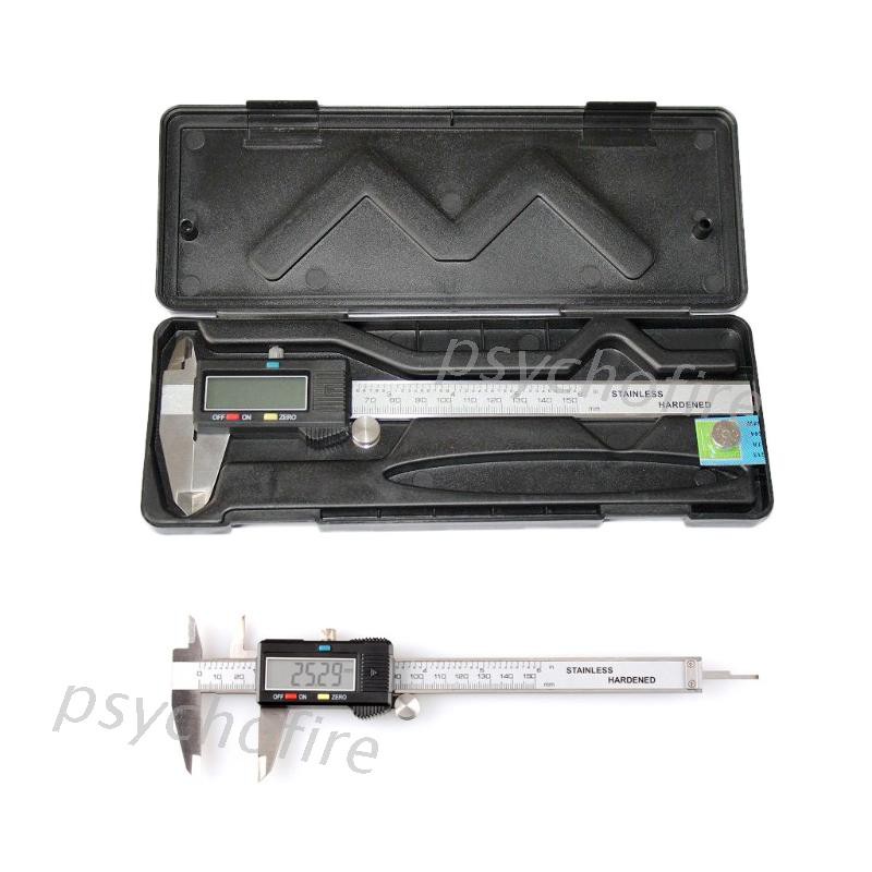 4-Pack Digital Vernier Caliper Storage Case – Portable Plastic Organizer For 0-150mm Calipers, Protects From Scuffs And Rust