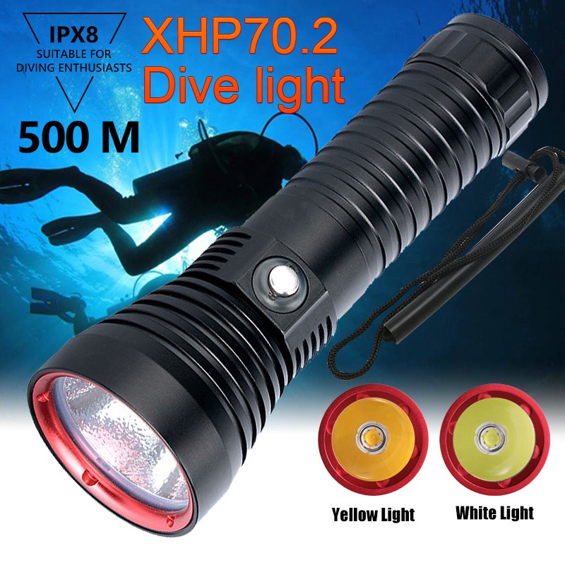 DIVJINGHAO Signal Light IPX8 Waterproof Diving Safety Light For Scuba