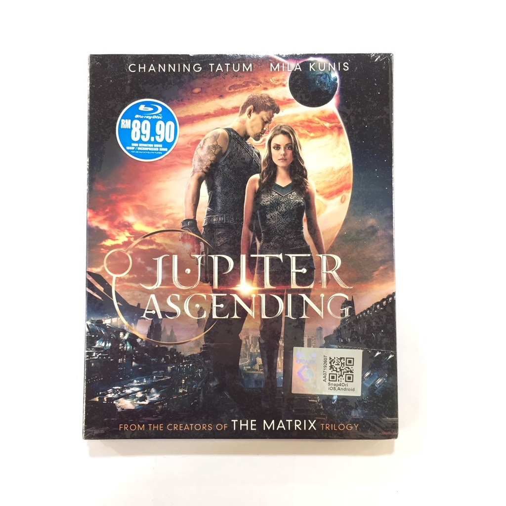 Blu-ray Movie Jupiter Ascending (Import 50GB) (2015) | Shopee Malaysia