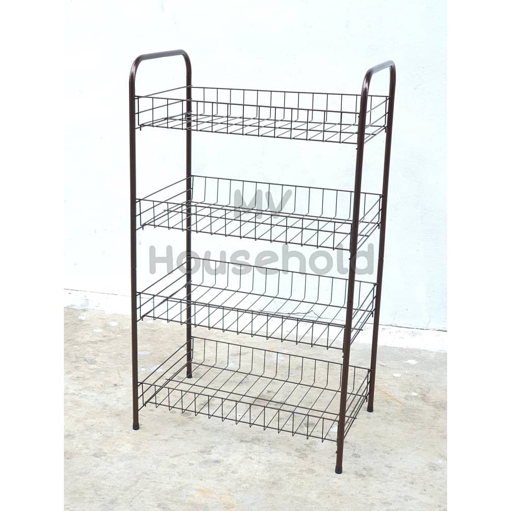 MV R8 Multi Purpose Rack/ 4 Tiers Kitchen Rack/ Kitchen Organizers ...