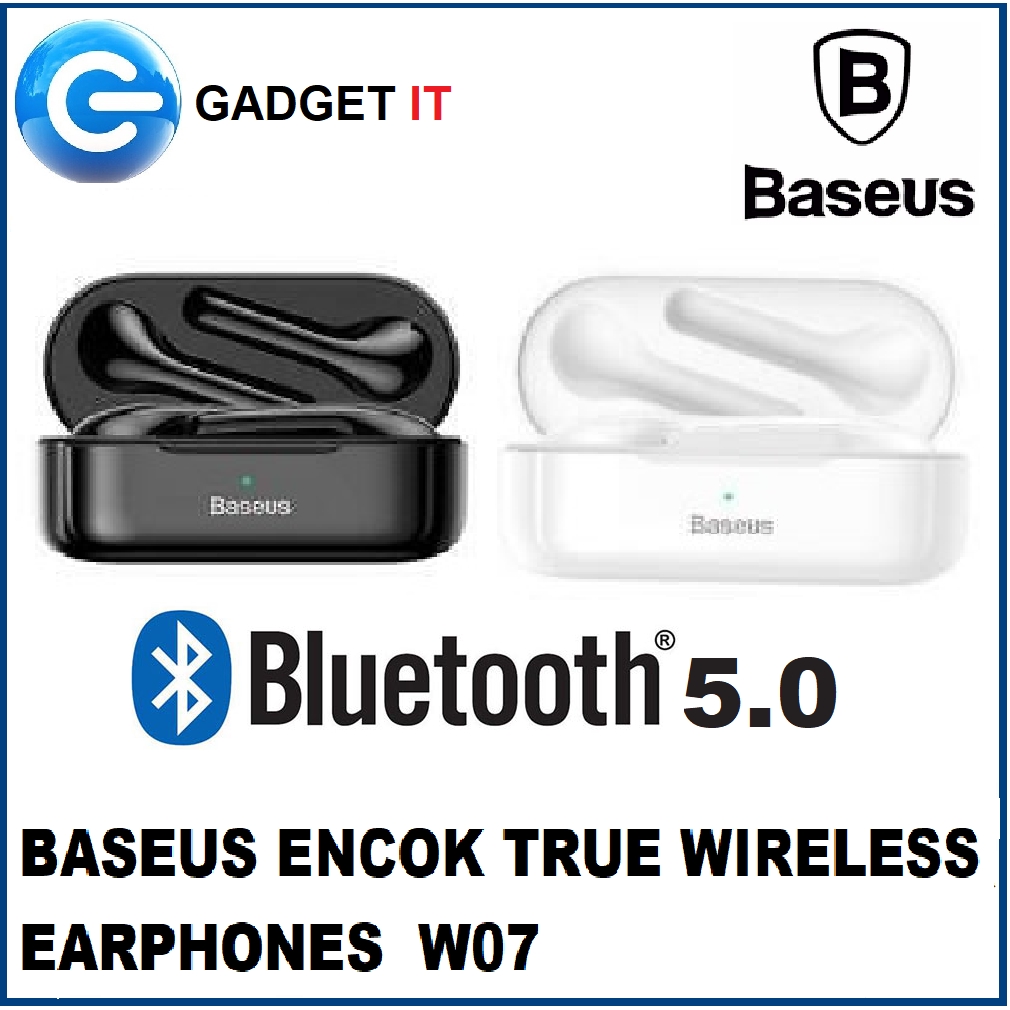 Baseus encok true wireless best sale earphones w07