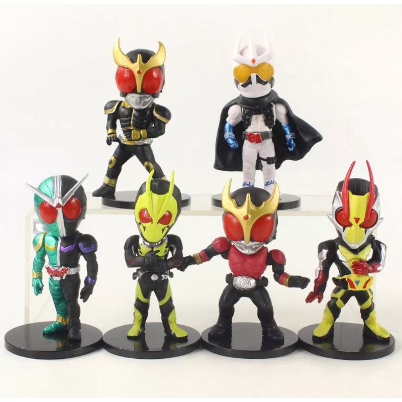 Kamen Rider Masquerade Rider Action Figure Set of 5 Pcs | Shopee Malaysia