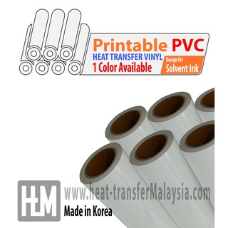 Heat press thermal clearance transfer vinyl