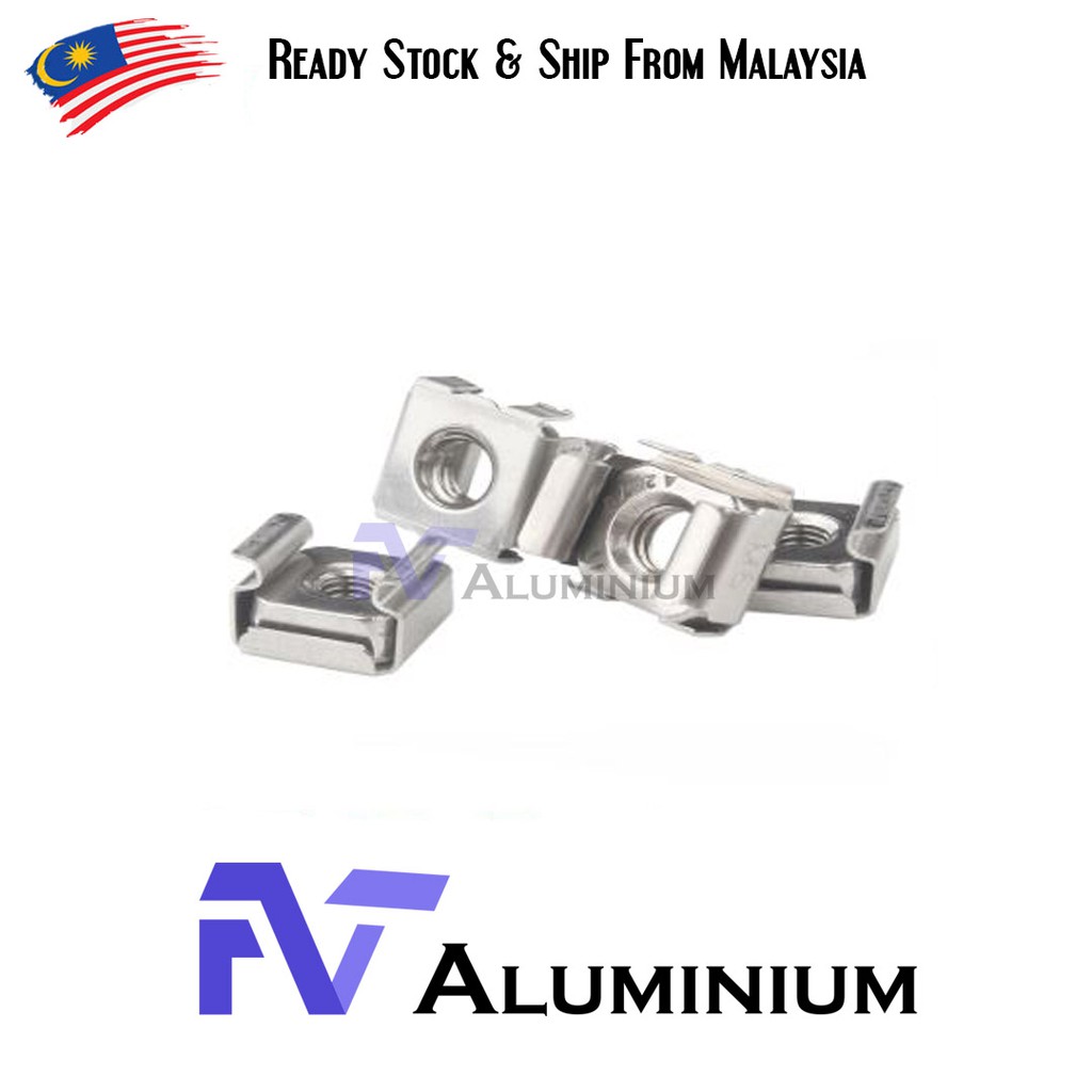 Float Nut Cage Nut Quartet Floating Nut Cassette Elastic Enclosure Card ...