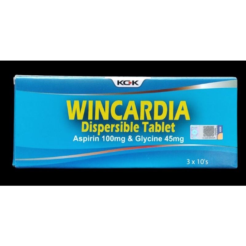 Wincardia dispersible tablet 30's