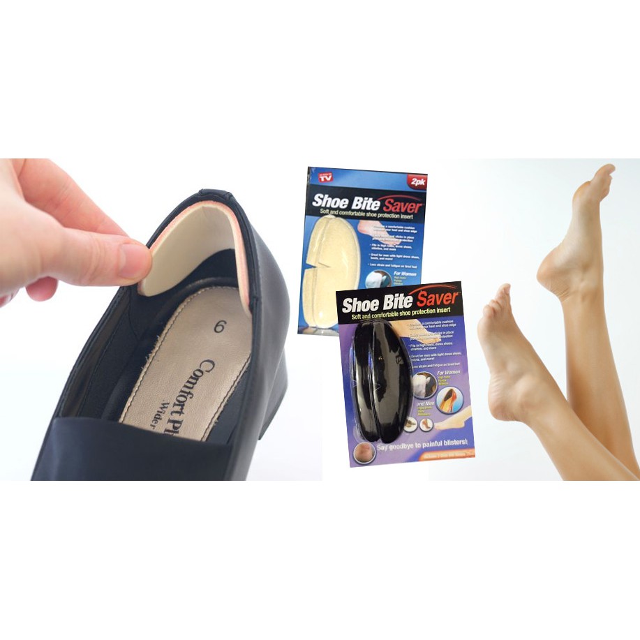 1 pair Shoe Bite Saver Protectors Insole Pad Cushions Shopee