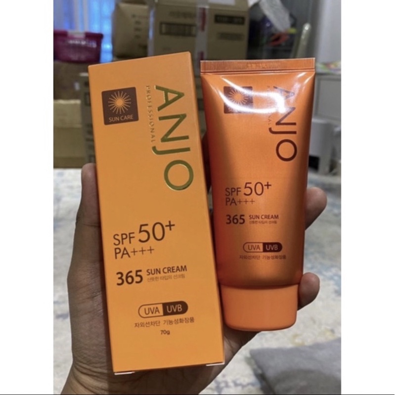 [ANJO] PROFESSIONAL 365 SUN CREAM 70G (SPF50+ PA+++) Shopee Malaysia