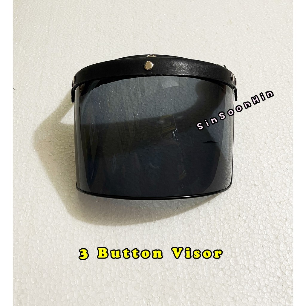 Helmet 3 Button Visor (Thailand) | Shopee Malaysia